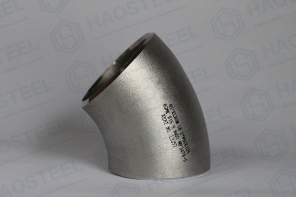  45° stainless steel elbow